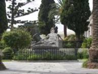 Corfu Achilles statue